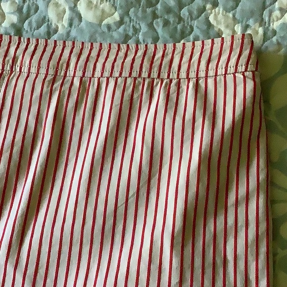 Red and whiteCotton skirt size 12 - Picture 3 of 5